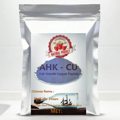 AHK - CU Hair Growth Copper Peptide Powder in Custom Aluminum Foil Bags